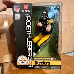 Steelers Ben Roethlisbergr 12' Super Size Figurine, New In Box