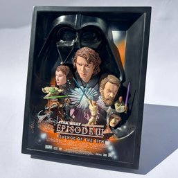 Star Wars Episode III: Revenge Of The Sith, High Relief Tabletop Framed 'movie Poster' Sculpture (JS)