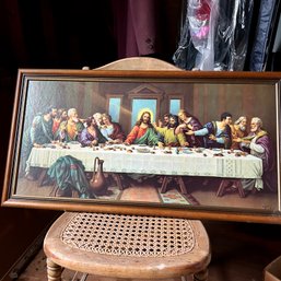THE LAST SUPPER Framed Print (attic)