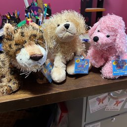 Set Of Three Webkinz Stuffed Toys (Office)