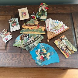 Lot Of Vintage Valentine's Day Cards And Other Ephemera (LR)