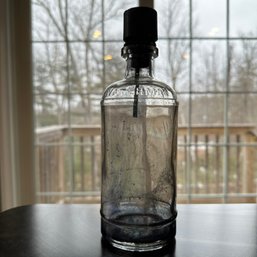 Vintage Waterman's Ink Glass Bottle (HW)