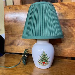 Vintage Pfaltzgraff Christmas Heritage Ginger Jar Lamp (Basement 2)