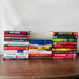Assorted Books / Novel Lot No. 1 - Contemporary Politics (Loc: B23b)