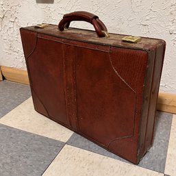 Vintage Brown Briefcase (Basement 1)