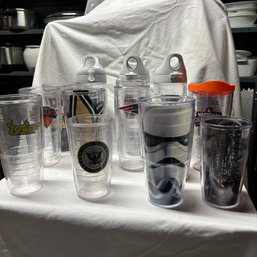 Lot Of Sports And More Themed Tervis Hot/cold Tumbler Cups (Right Side BSMT)