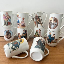Norman Rockwell Mugs (Shelf) MB2