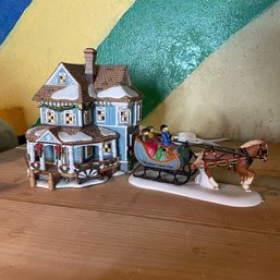Department 56 New England Village Series 'Welcome To The Windham Country Inn' (Basement 2)