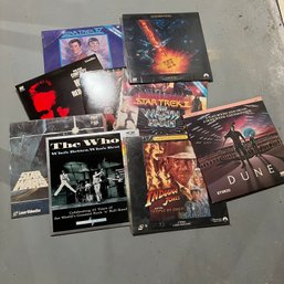 Wow! Collection Of Vintage LASER VIDEODISCS - STAR WARS, Star Trek, Dune, Etc  (BSMT)