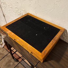 Wooden Computer/Printer Stand With Drawers (Basement 1)