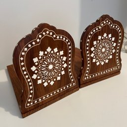 Wooden Book Ends (attic Closet)