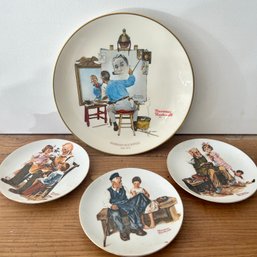 Norman Rockwell Plates (Shelf) MB2