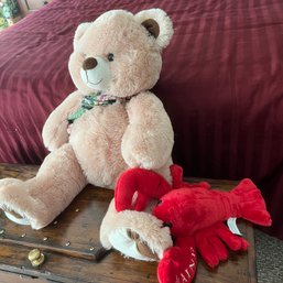 Stuffed Bear And Lobster (BR 1)