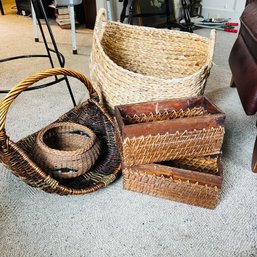 Assortment Of Baskets No. 1 (Living Room)