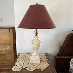 Vintage Marble Table Lamp (BR 1)