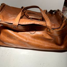 Vintage Leather HARTMANN LUGGAGE Satchel - As Is (BSMT)