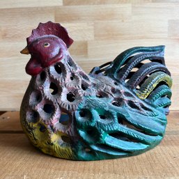 Heavy Metal Chicken Figurine (LRoom)