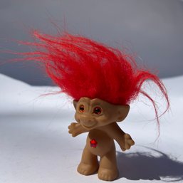 Vintage Red Troll Doll (JS)