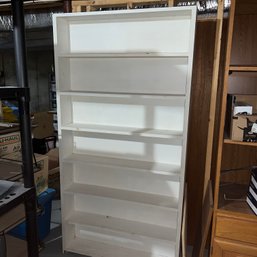 White Bookcase Media Storage Unit (BSMT)