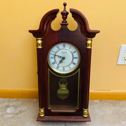 Vintage Strausbourg Manor Quartz Westminster Pendulum Wall Clock (Bedroom 2)