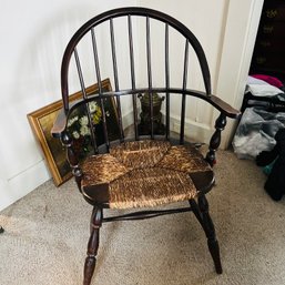 Vintage Rush Seat Chair (Living Room)