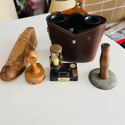 Vintage Binoculars, Timer And Other Items (NK)