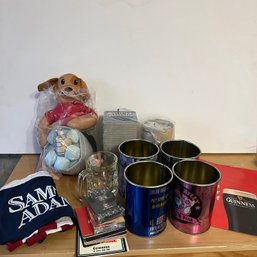 Beer Coasters, Dog Costume, Mugs, Etc. (NK)