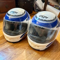 Pair Of Racing Helmets (office)