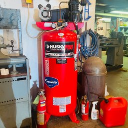 Large Husky Pro 60 Gallon, 7 HP Air Compressor