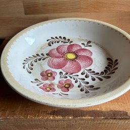 Vintage Floral Dish Royal China By Jeannette (LRoom)