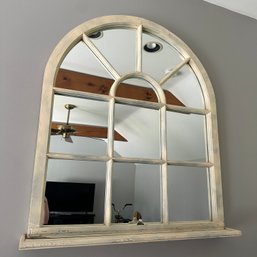 Beautiful Large Mirrored Window Wall Decor (LR)