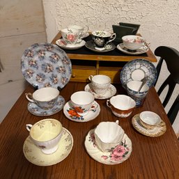 Assorted Vintage Tea Cups And Saucers (Basement 1)