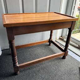 Solid Wood Side Table (BR)