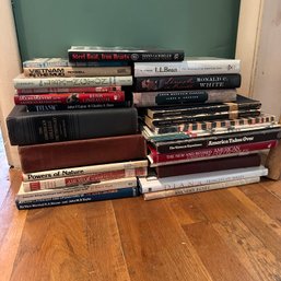 Assorted Vintage/Modern Books On Politics, Military, & Other Topics (Hallway)