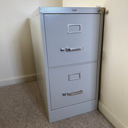 Staples Two-Drawer Filing Cabinet And Contents (Bedroom 2)