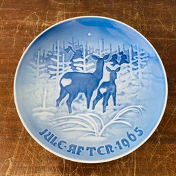 B&G 'Jule After 1965' Blue Decorative Collectors Plate (Loc: B26)