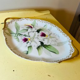 Antique Limoges Signed Hand Painted Platter (DR)