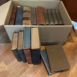 Vintage/Antique Books Including Bibles, History, Uncle Tom's Cabin  (Master BR)