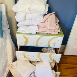 Linen Lot  - Towels, Sheets, Napkins (dresser Not Incl) UP1