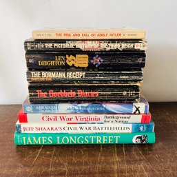 Assorted Books / Novel Lot No. 8 - War / Hitler  Civil War (Loc: B29)
