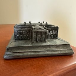 Vintage Miniature Metal White House (Bedroom 2)