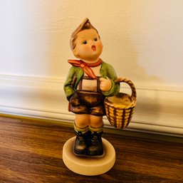 Vintage Hummel Figure: Village Boy (Dining Room)