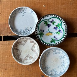 Four Vintage Small Trinket Dishes (LRoom) MB2