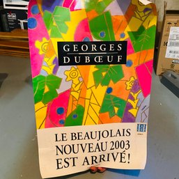 Small Colorful George Dubceuf Poster (Basement Back)