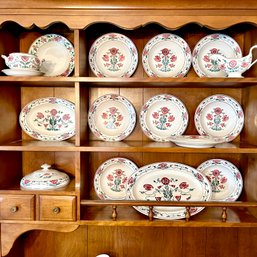 Stunning Collection Of VILLEROY & BOCH Desdren Red Poppy China - See Notes For Quanities (DR)