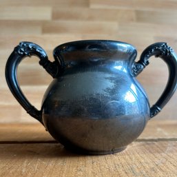 Vintage Silver Small Handled Bowl (MB4) (Lroom)