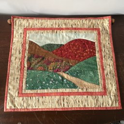 Handmade Quilted Wall Hanging Landscape (NH)