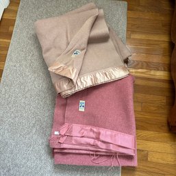 Pair Of Vintage Kenwood Wool Blankets (Bedroom 2)