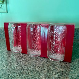CocaCola Glass Tumblers, New In Box (apt)