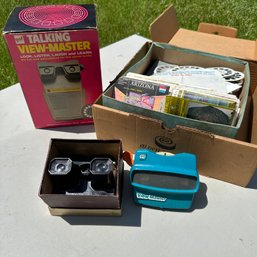 Vintage View-Master, View-Master Stereoscope, & Talking View-Master With Many Reels (Garage 2)